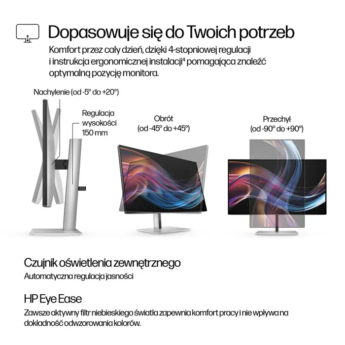 HP 727pk IPS 4K 3840x2160@60Hz DP/HDMI/USB-C 400cd