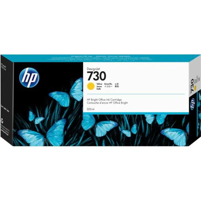 HP 730 - hoj kapacitet - gul - origina