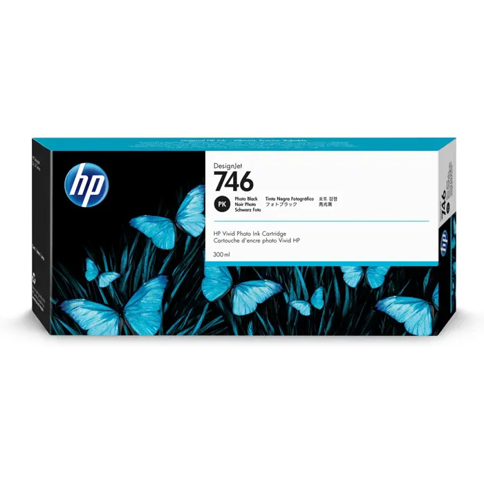 HP 746      Fotoschwarz         Tintenpatrone 300ml