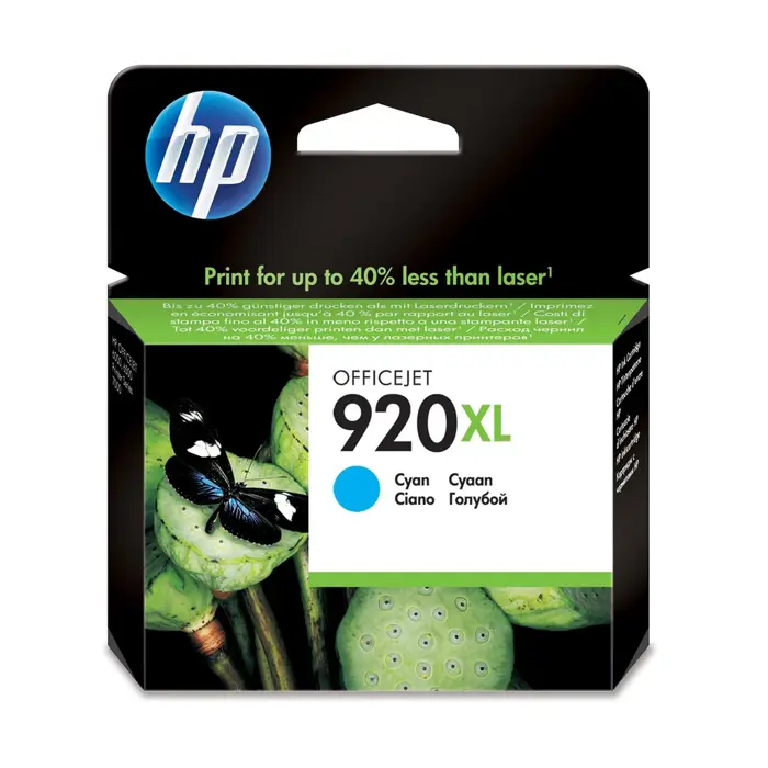 HP 920XL High Yield Cyan Original Ink Cartridge