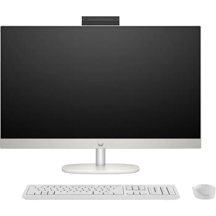 HP AIO 24-cr0184nw Ryzen 3 7320U 23.8"FHD IPS 250nits AG 16GB LPDDR5 SSD512 Radeon 610M Cam720p kB+Mouse NoOS Shell White 2Y
