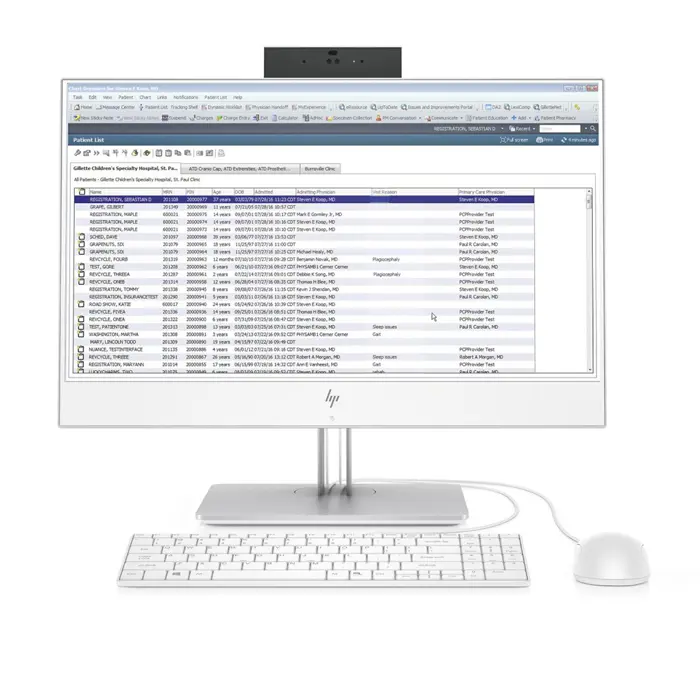 HP EliteOne 800 G5 AiO Healthcare Edition; Core i5 9500 3.0GHz/16GB RAM/256GB SSD PCIe;WiFi/BT/webcam/cardreader/23.8"(1920x1080)Touch/Win 11 Pro 64-bit/Height Adjustable - Premium Obnovljeno