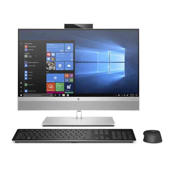 HP EliteOne 800 G6 AiO; Core i3 10100 3.1GHz/16GB RAM/256GB SSD PCIe;webcam/cardreader/23.8" FHD (1920x1080)/Win 11 Pro 64-bit/Height Adjustable - Premium Obnovljeno