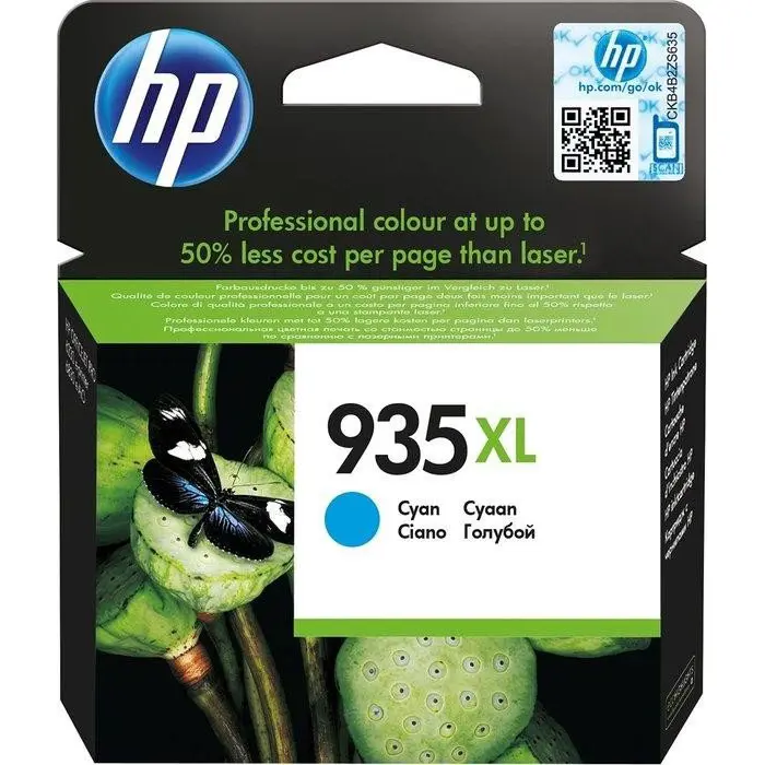 HP Ink # 935XL Cyan C2P24AE