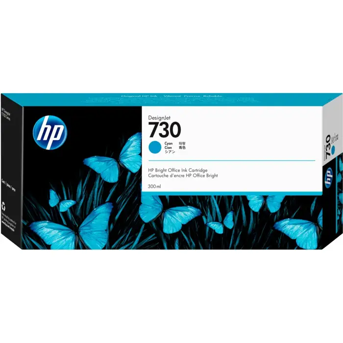 HP ink DesignJet No. 730 cyan (P2V68A)