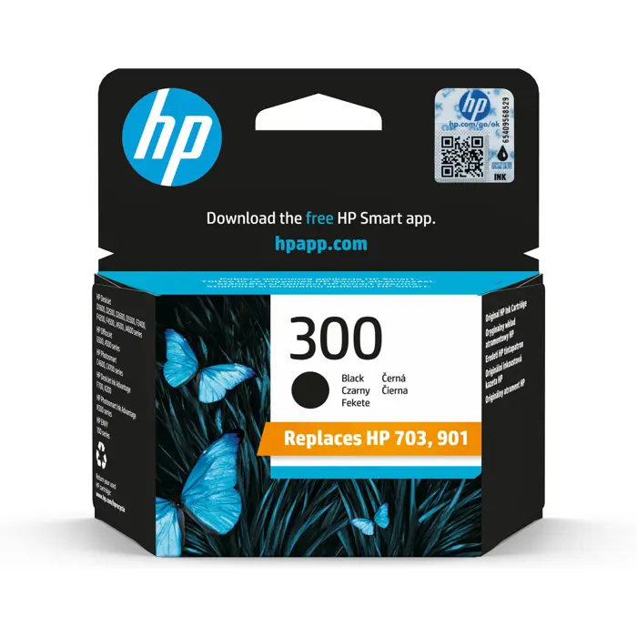 HP Ink No 300 HP300 HP 300 Black Schwarz (CC640EE)