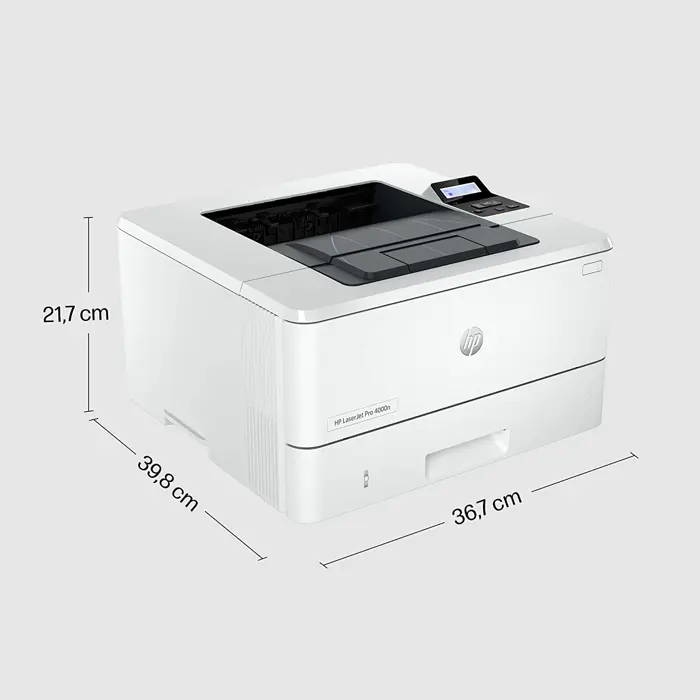 HP LaserJet Pro 4002dn, laser printer (grey/grey, USB, LAN)
