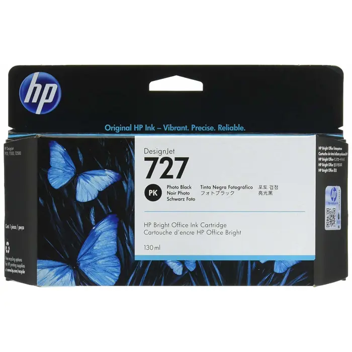 HP No. 727 ink Photo black B3P23A