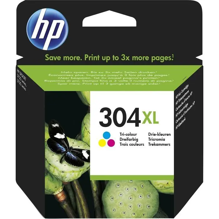 HP No.304XL ink Tricolor N9K07AE