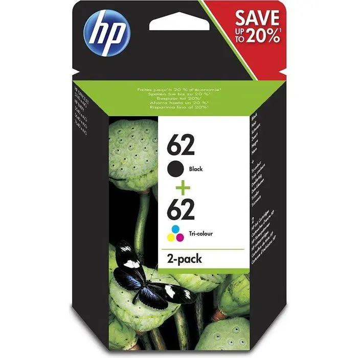 HP No.62 Twin Pack N9J71AE