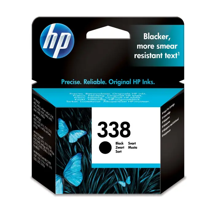 HP Nr.338 Ink Black C8765E