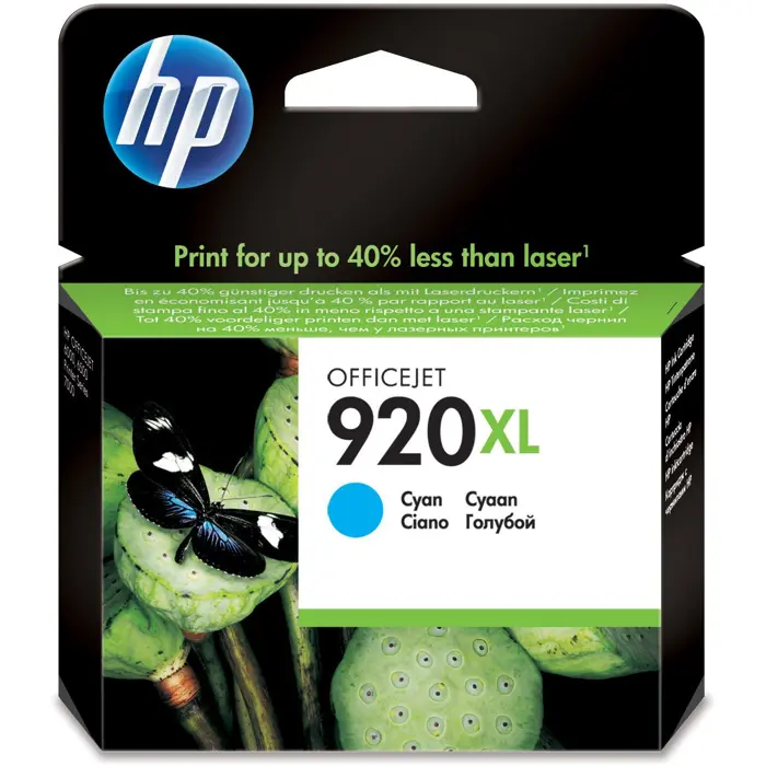 HP Nr.920XL Ink Cyan CD972AE