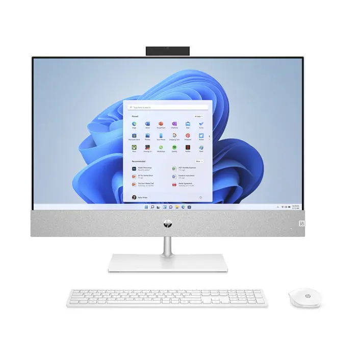 HP Pavilion 27-ca1815no; Core i5 12400T 1.8GHz/16GB RAM/1TB SSD PCIe;WiFi/BT/webcam/Intel UHD Graphics/27" FHD (1920x1080)/Win 11 64-bit - Premium Obnovljeno
