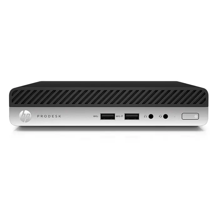 HP ProDesk 400 G4 DM; Core i5 8500T 2.1GHz/8GB RAM/256GB SSD PCIe;WiFi/BT/Intel UHD Graphics/Win 11 Pro 64-bit