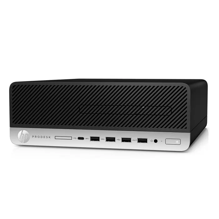 HP ProDesk 600 G4 SFF; Pentium Gold G5400 3.7GHz/8GB RAM/256GB SSD PCIe;DVD-ROM/Intel UHD Graphics/Win 11 Pro 64-bit