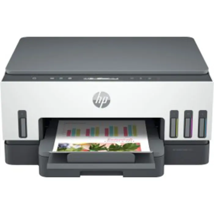 HP Smart Tank 7005, multifunction printer (grey, USB, WLAN, Bluetooth, scan, copy)