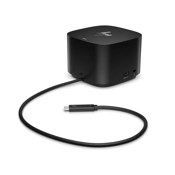HP ThunderBolt Dock G4; USB-C cable + 120W adaptér - NEW;3x USB-C, 1x ThunderBolt 4, 4x USB 3.0, 2x DisplayPort, 1x HDMI, 1x RJ45 - Premium Obnovljeno