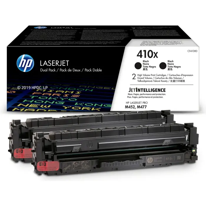 HP Toner Black 410X (CF410XD) (Double Pack)