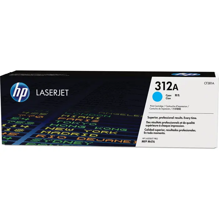 HP Toner Cyan 2700 pages CF381A