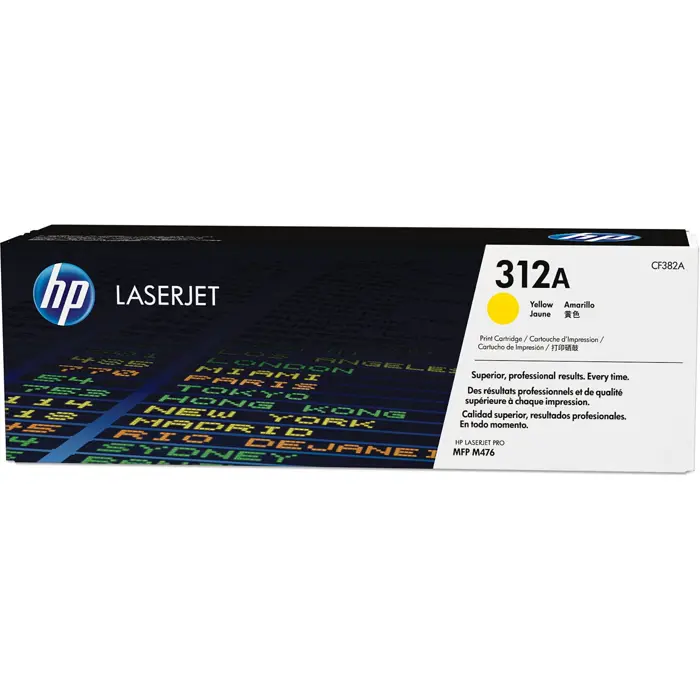 HP Toner Yellow 2700 pages CF382A