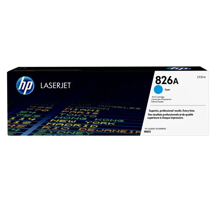 HP Tonerpatrone - CF311A - No.826A - cyan - 31.500Seiten