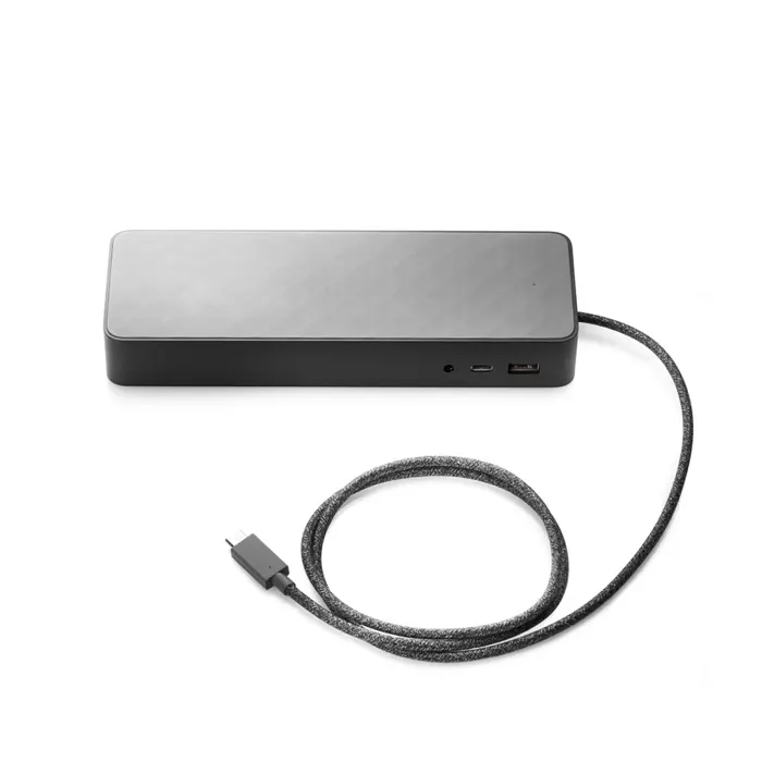 HP USB-C Universal Dock; + 120W adaptér;1x USB-C, 1x USB 3.0, 3x USB 2.0, 2x DisplayPort, 1x RJ45, 1x Jack 3.5mm