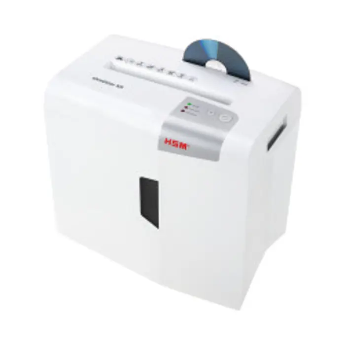 HSM shredstar X5 uništavač dokumenata + CD medija, trakasti i poprečni rez, 4.5×30mm, razina sigurnosti E-2/F-1/O-1/P-4/T-2, kapacitet 18l