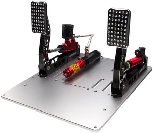 Simagic P2000 Hydraulic 2-Pedal Set, 200KG Loadcell - Crimson Edition