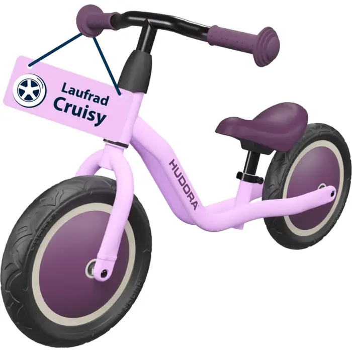 HUDORA balance bike Cruisy 10" lavender