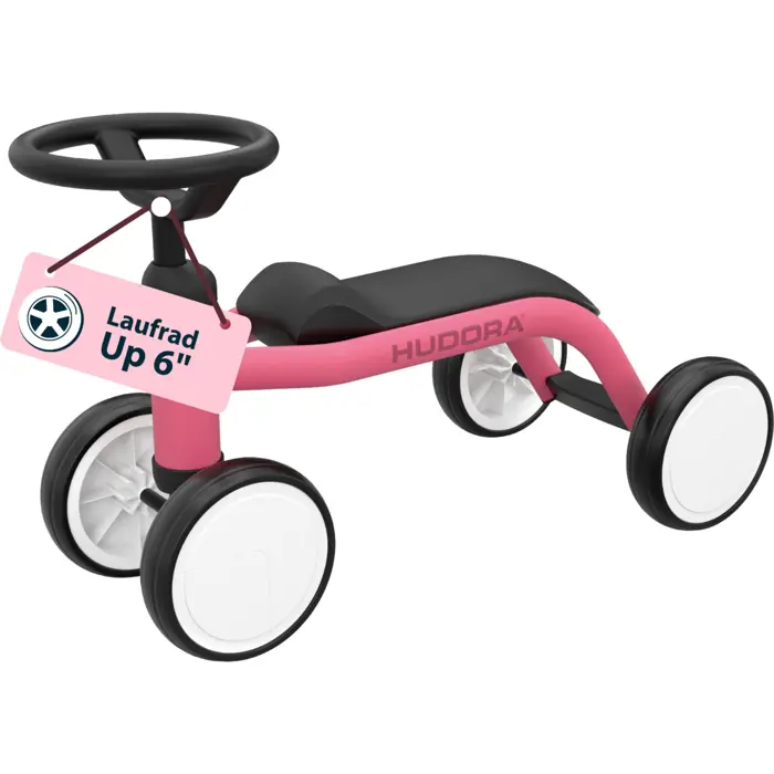 HUDORA balance bike Up 6" pink