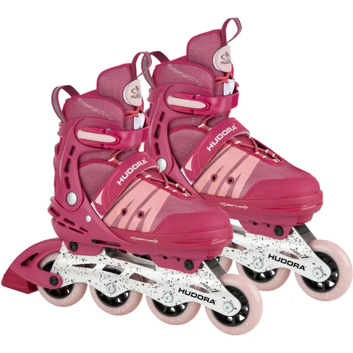 HUDORA Inline Skates Comfort Size 29-34, inline skates pink