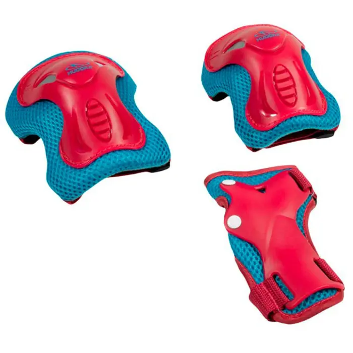 HUDORA protector set kids (berry/turquoise, size S)