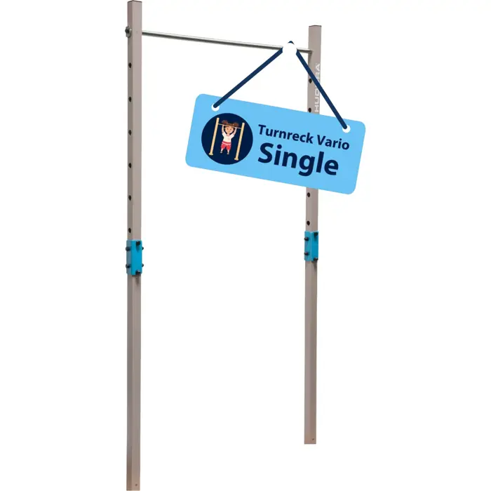 HUDORA Vario gymnastics bar, blue fitness equipment