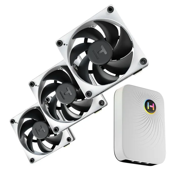Hyte FP12 THICC Fan, 3er Pack + NP50-FAN-HYTE-FP12-BW-3NP