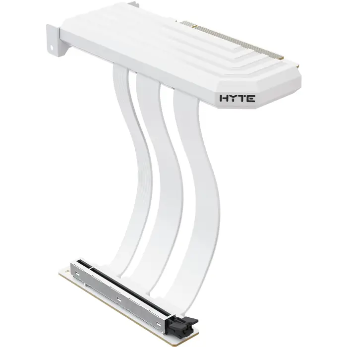 HYTE PCIe 5.0 Hyper Riser, extension cable white, 20cm