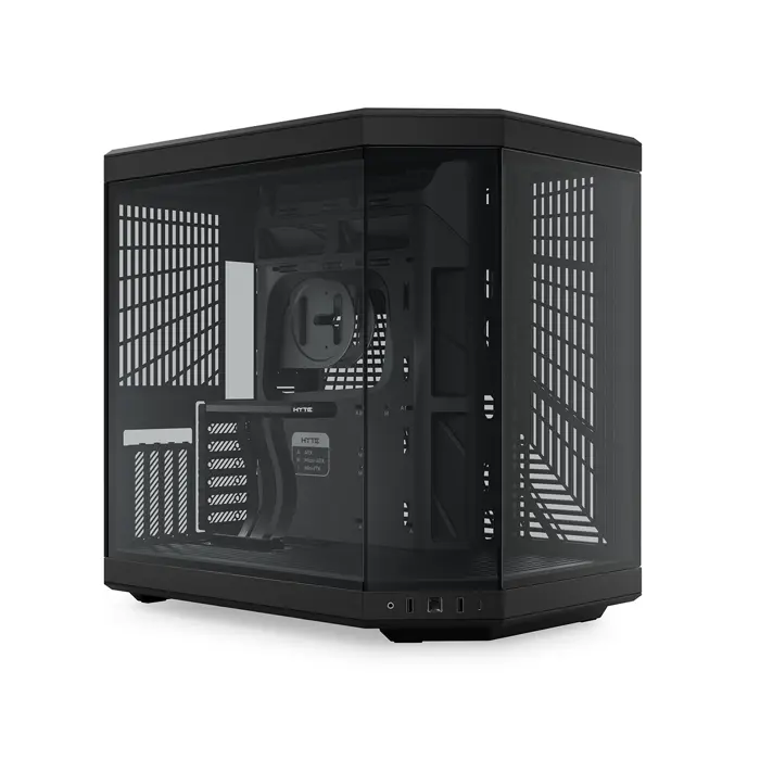Hyte Y70 Midi Tower Standard - Pitch Black-CS-HYTE-Y70-B