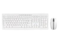 Tipkovnica in miška Cherry STREAM DESKTOP Wireless, bela, USB, US SLO g. - JD-8500EU-0