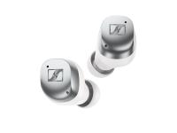 Slušalke Sennheiser MOMENTUM True Wireless 4, In-Ear, ANC, bele/srebrne - 700366
