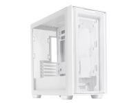 Računalniško ohišje ASUS A21, Micro-ATX, kaljeno steklo, belo - 90DC00H3-B09010