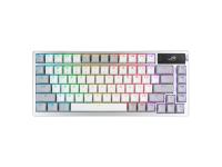 Tipkovnica ASUS ROG Azoth Wireless, ROG NX Red, PBT, OLED, RGB, USB, US, bela - 90MP031A-BKUA11