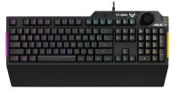 Tipkovnica ASUS TUF Gaming K1, RGB, USB, UK SLO g. - 90MP01X0-BKEA00
