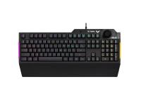 Tipkovnica ASUS TUF Gaming K1, RGB, USB, US SLO g. - 90MP01X0-BKUA00