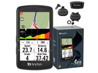 Kolesarski računalnik Bryton Rider S810 T s senzorji HR, CAD, SPD, USB-C - 624050400000
