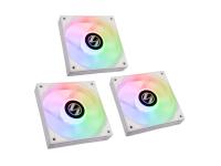 Ventilator za ohišje Lian Li ST120 RGB PWM 120mm, 3 Pack + kontroler , bel - ST120-3W