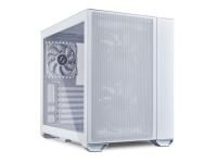 Računalniško ohišje Lian Li O11 Air Mini, ATX, Midi-Tower, kaljeno steklo, belo - O11AMW