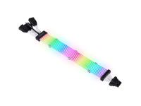 Kabel Lian Li Strimer Plus V2 12VHPWR, 3x 8 v 16-Pin, 8 LED, 335mm, RGB, za grafično kartico - PW168-8PV2