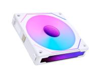 Ventilator za ohišje Lian Li UNI FAN SL-INF 120 Reverse Blade, ARGB, PWM, 120mm, bel - UF-RSLIN120-1W