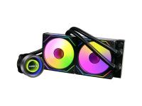 Komplet za tekočinsko hlajenje AIO Liquid Cooler Lian Li GALAHAD II Trinity 240 SL-INF, ARGB, črn - GA2T24INB