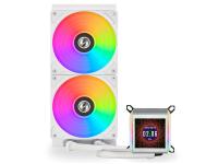 Komplet za tekočinsko hlajenje AIO Liquid Cooler Lian Li GALAHAD II LCD 280, ARGB, bel - GA2ALCD28W