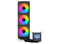 Komplet za tekočinsko hlajenje AIO Liquid Cooler Lian Li GALAHAD II LCD 360 SL-Infinity, ARGB, črn - GA2ALCD36INB